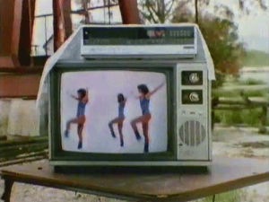aerobics,television,vintage