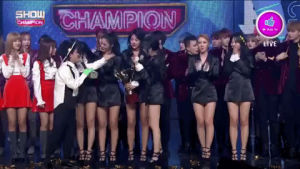 seolhyun,hyejeong,choa,kpop,jimin,aoa,mina,excuse me,yuna,show champion,thank your lucky stars,k pop