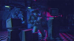david hasselhoff,80s,music video,neon