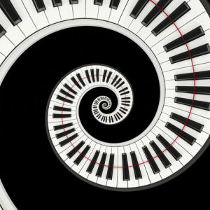 music,spiral,notes,sound,piano,musical,keyboard,hypnosis,note,piano lessons,black and white,black,key,hypnotic,musician,konczakowski,keys,lessons,lesson,tune,roland,pianist