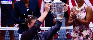 tennis,us open,champion,flavia pennetta,mt,ilu,idola,youll be truly missed,strepitosa,immensa,you have been an inspiration,good luck in your new life flavi