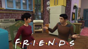 the sims,friends