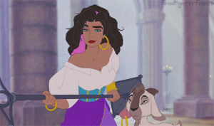 esmeralda,djali,gypsy,disney,goat,phoebus