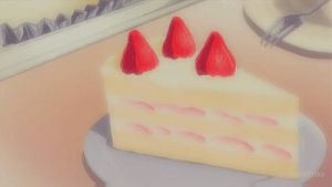 junjou romantica,cake,strawberry
