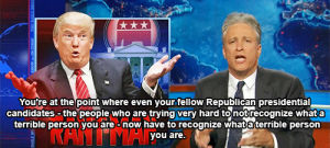 television,jon stewart,yes,popular,the daily show,donald trump,republicans,election 2016