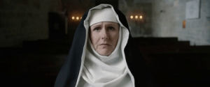 nun,angry,oops,sad,confused,shocked,tired,sorry,shrug,molly shannon,the little hours,gunpowder sky