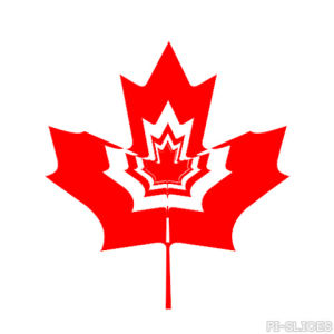 canada,maple,maple leaf,abstract,canada day,loop,pi slices,trippy,holiday,leaf