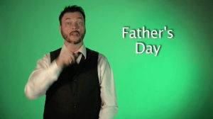 american sign language,sign with robert,sign language,fathers day,asl