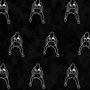 Twerk black and white GIF Find on GIFER