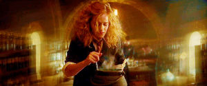 potion,stirring,hermione,hermione granger,harry potter,cooking,stressed