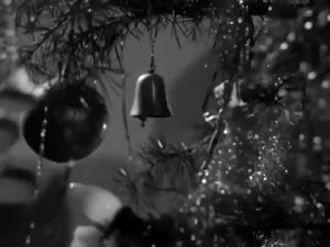 its a wonderful life,christmas tree,classic film,christmas movies,frank capra,bell