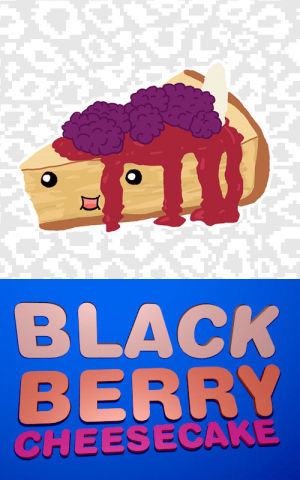 blackberry,food,illustration,kawaii,sweet,hungry