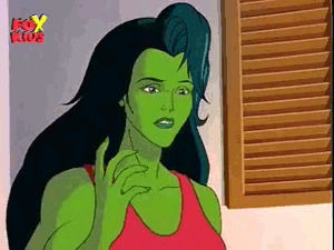 she hulk,jennifer walters,the incredible hulk,yawn,cartoons comics