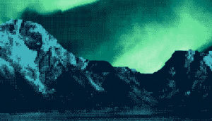 pixel art,aurora borealis,nate makuch