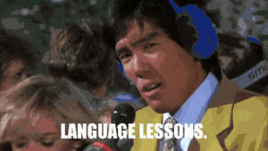 Image result for language lessons better off dead