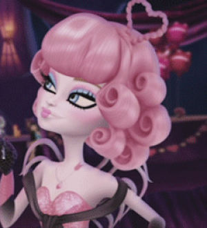 monster high,ca cupid,ever after high,laughing,happy,smile,pink,laugh,smiling,giggle,mh,eah