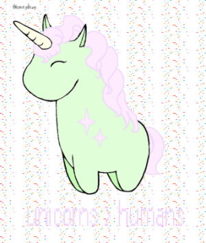 unicorn,transparent,pastel