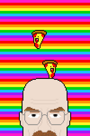 pizza,rainbow,breaking bad