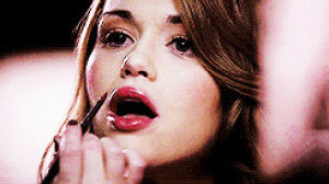 smile,lips,lipgloss,teen wolf,tw,lydia martin,holland roden,p
