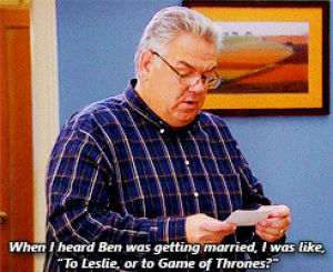 tv,game of thrones,parks and recreation,jerry gergich,jim oheir