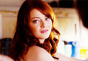 sarcasm,reactions,emma stone,sarcastic,taunt,taunting,contempt,ambivalence