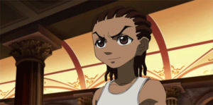 boondocks,the boondocks,the lethal interjection crew,riley freeman,television,black excellence,huey freeman only speaks the truth,aaron mcgruder,lethal interjection