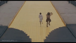 yellow brick road,dance,dancing,michael jackson,scarecrow,diana ross,the wiz,dorthy,ease on down