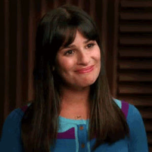 lea michele,sad,glee,disappointed,disappointment,godmother,rachel glee,no lie