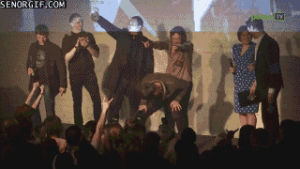 fail,music,jump,ouch,stage dive