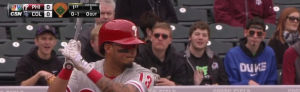 good,high,stoned,behind,phillies,probably,denver,tales,troy tulowitzki,dugout,schoolers,phight