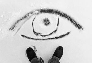 snow,eye,matthias brown,blinking,traceloops,matthiasbrown
