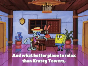 Gif Krusty Towers Spongebob Squarepants Season 4 Animated Gif On Gifer