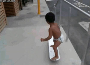 baby,fall,kids,skateboarding