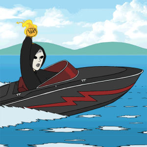 angerfist,boat,speed boat