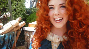 merida,happy,disney,smile,excited,laughing,laugh,smiling,face character
