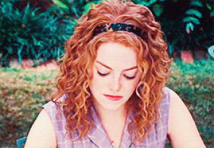 emma stone,frustrated,the help