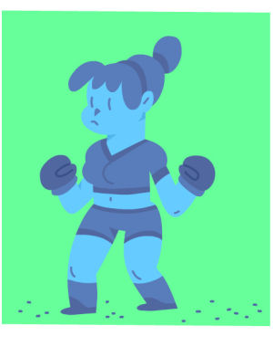 animation,dancing,boxing,tough,pumped,victor courtright,waggling