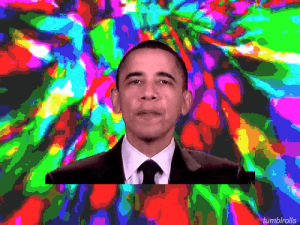 weird,trippy,psychedelic,barack obama