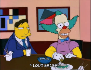 season 6,krusty the clown,episode 18,mayor quimby,6x18