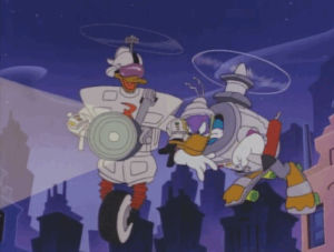 darkwing duck,animation,disney,90s,tv series,guest star,zip out,gizmo suit,teases
