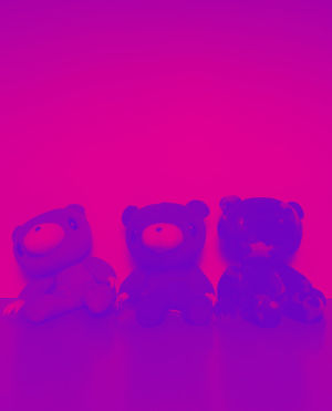 pink,animation,color,stop motion,purple,bears