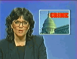 crime,tv news,linda ellerbee,80s,1980s,1983,nbc news