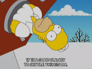 homer simpson,episode 4,season 20,confused,father,20x04,upside