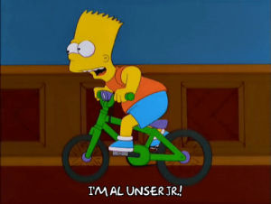 bart simpson,episode 12,excited,season 11,hit,winner,fast,table,cycling,11x12