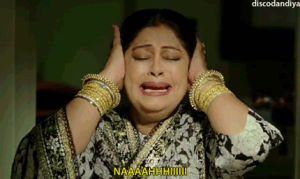 indian,melodramatic indian chick,all like naaaahiiin,reaction,bollywood,nailas life,it means noooooooo