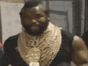 mr t,gold chains,icy,dancing,chainz