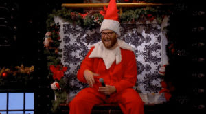 clapping,laughing,lip sync battle,seth rogen,celebrity christmas,holiday episode