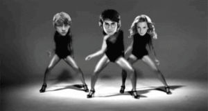 harry potter,beyonce,black and white,dancing,dance,single ladies