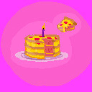 birthday,cake,birthday cake,pizza,pixel art,t,my artwork,pizza cake,kid take a look