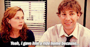 the office,jim and pam,jim halpert,pam beesly,jim x pam,that scene,their smiles,they just look so happy